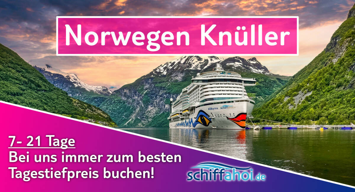 Mit AIDA Cruises nach Norwegen!